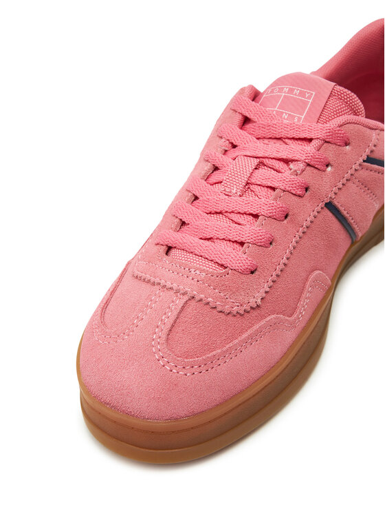 Tommy Jeans Tommy Jeans Tenisice The Greenwich Suede EN0EN02696 Ružičasta