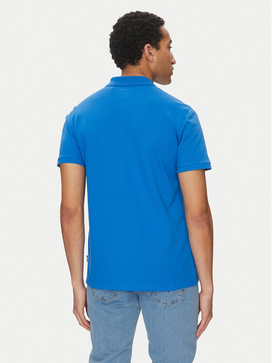 Blend Blend Polokošeľa 20717857 Modrá Regular Fit