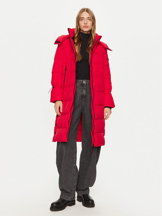 Frieda & Freddies Frieda & Freddies Télikabát 3825 Piros Regular Fit