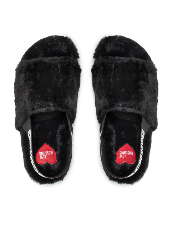 LOVE MOSCHINO Pantofole JA16013H1FIX0000 Nero