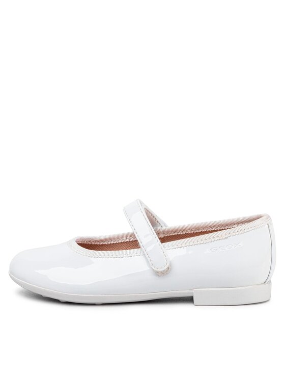 Geox Geox Ballerinas J Plie' A J0255A 000HH C1000 M Weiß