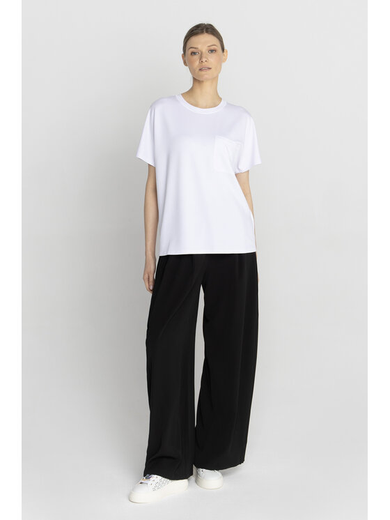 Deni Cler Milano Deni Cler Milano T-Shirt T-DC-T208-F2-10-10-1 Biały Regular Fit