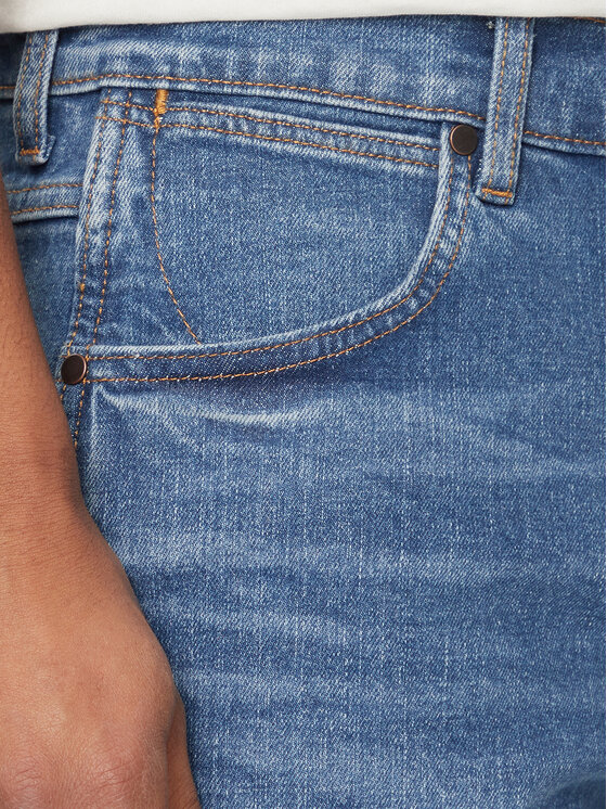 Wrangler Jeansshorts Frontier 112350821 Blau Relaxed Fit | Modivo.de