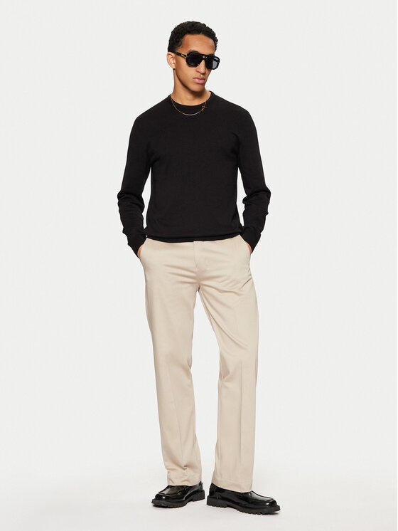 AMI PARIS AMI PARIS Chinos kelnes HTR005.CO0009 Smėlio Regular Fit