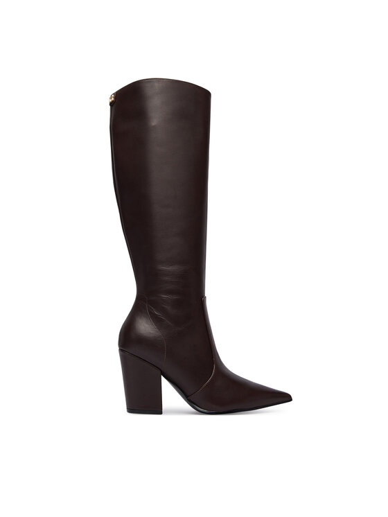 Guess Guess Kozačky FLFNRL LEA11 Hnědá