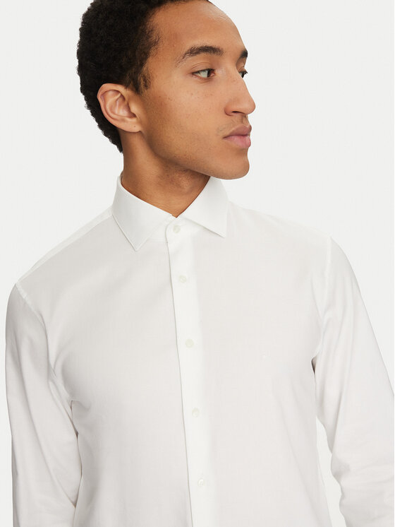 Calvin Klein Calvin Klein Cămașă K10K107889 Alb Regular Fit