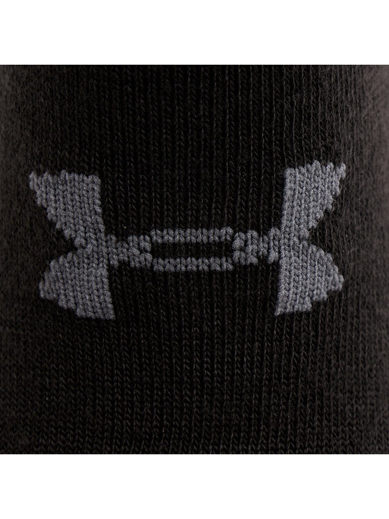 Under Armour Under Armour Sada 6 párů kotníkových ponožek unisex Ua Essential No Show 6Pk 1382611-001 Černá