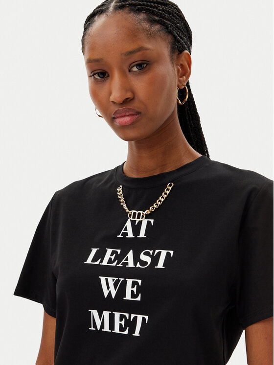 MET MET T-särk M10 261TS Must Regular Fit