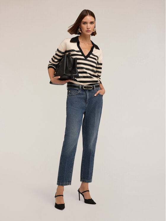 Motivi Motivi Maglione M460W003560N0S1 Nero Regular Fit