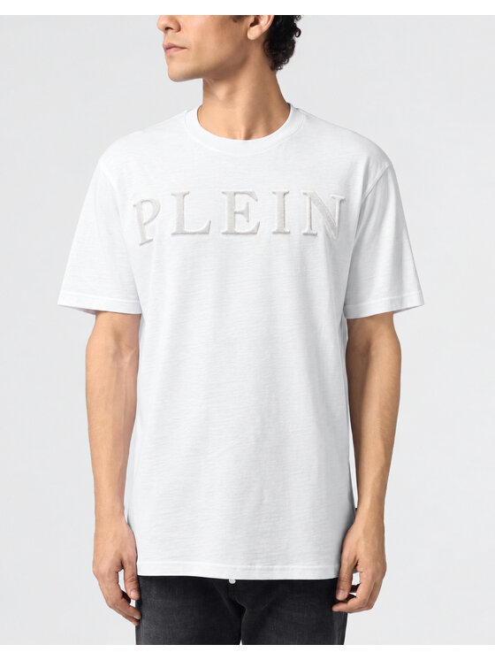 PHILIPP PLEIN PHILIPP PLEIN T-Shirt 31309 Biały Regular Fit