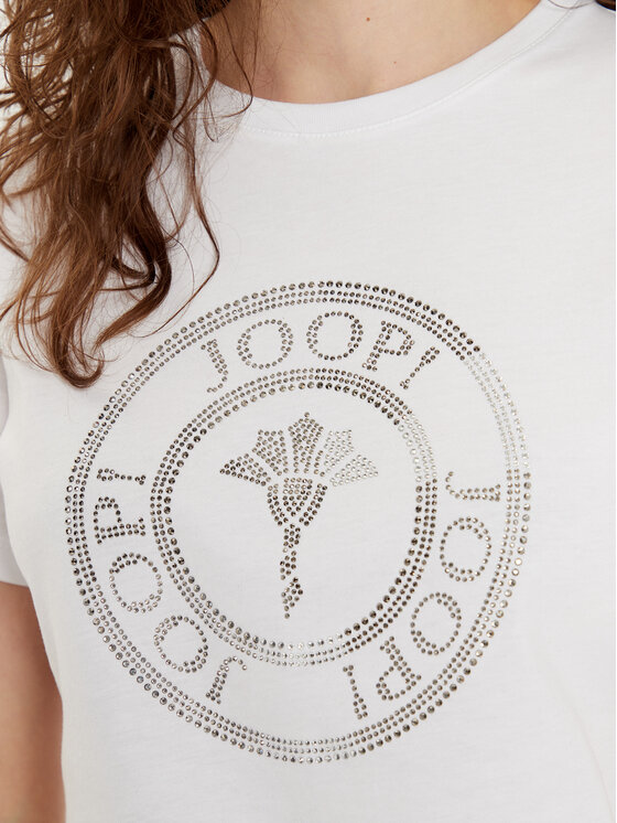 JOOP! JOOP! Póló 58  10018228 30042942 Fehér Slim Fit