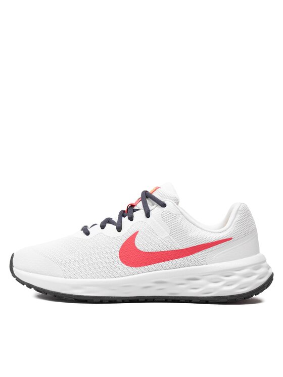 Nike Nike Buty do biegania Revolution 6 Nn (Gs) DD1096 101 Biały