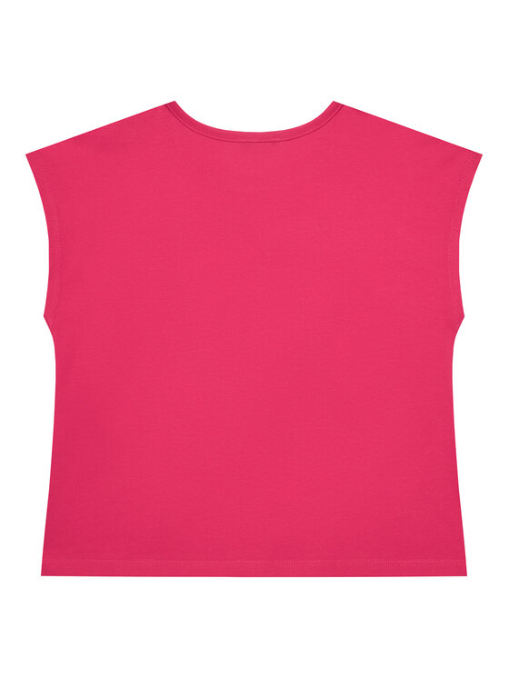 United Colors Of Benetton United Colors Of Benetton T-shirt 3I1XC10P0 Ružičasta Regular Fit