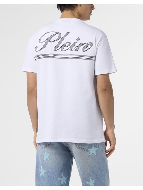 PHILIPP PLEIN PHILIPP PLEIN T-Shirt 29875 Biały Regular Fit
