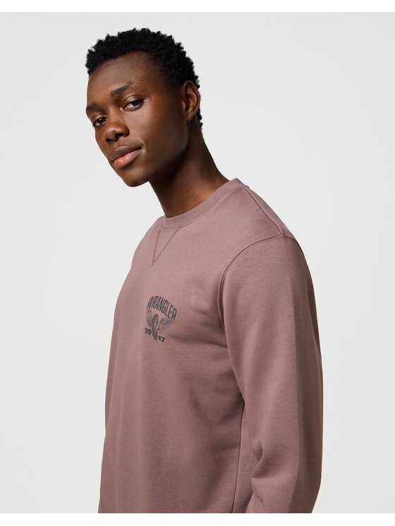 Wrangler Wrangler Bluza AMERICANA CREW Kolorowy Regular Fit