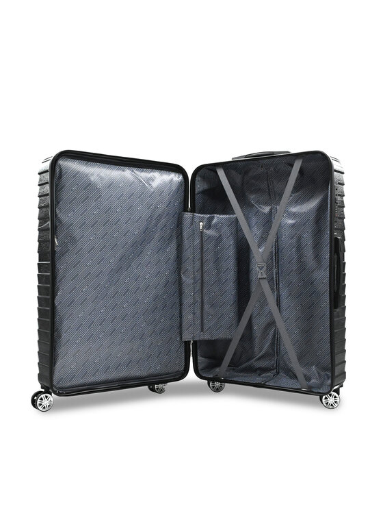 Semi Line Semi Line Valigia grande T5765-3 Nero