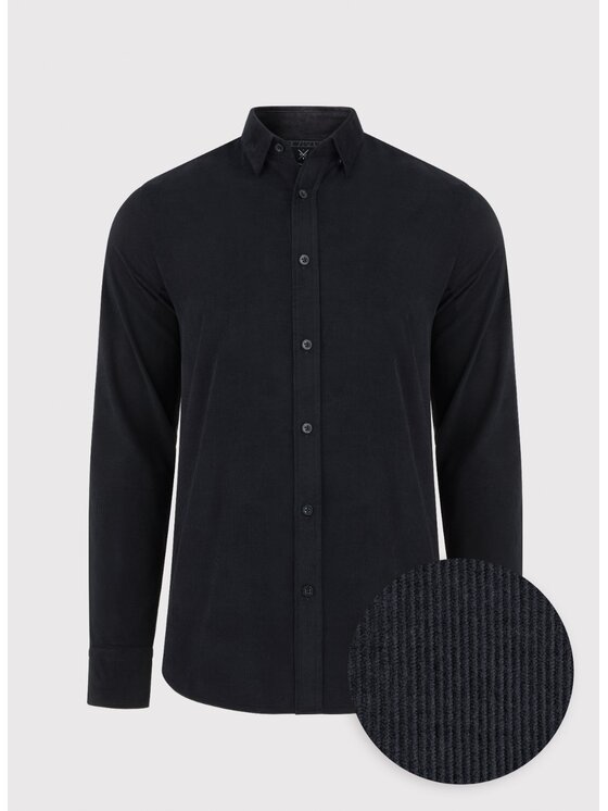 Pako Lorente Pako Lorente Koszula P24WF-1X-052 Czarny Slim Fit