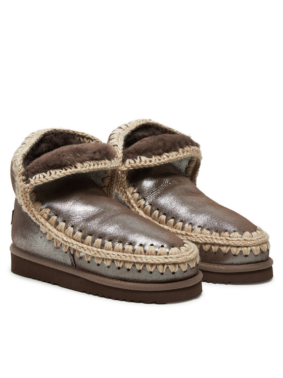 Mou Mou Sněhule Eskimo 18 FW101001C Šedá