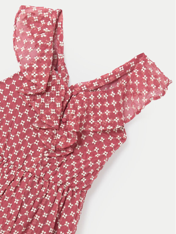 Mayoral Mayoral Vestito estivo 6960 Rosa Regular Fit