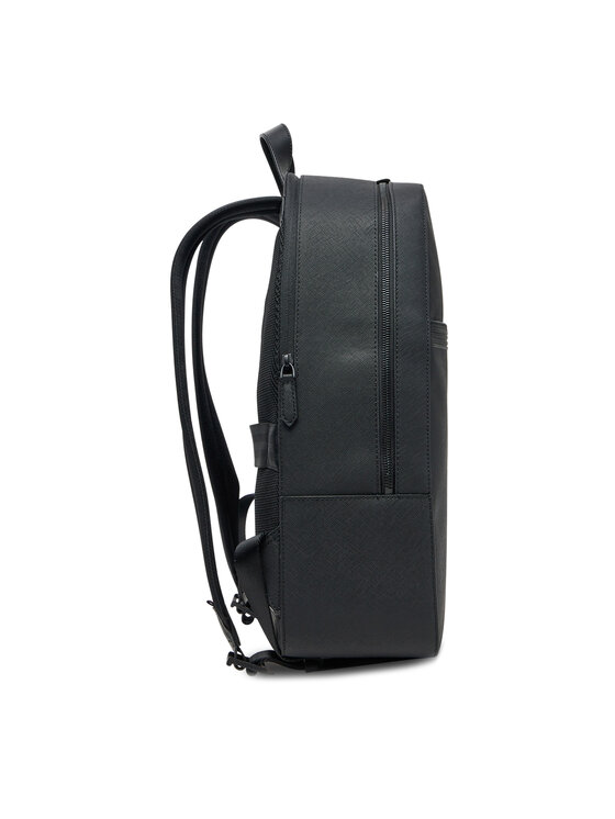 Tommy Hilfiger Tommy Hilfiger Ruksak Th Business Leather Backpack AM0AM13213 Crna