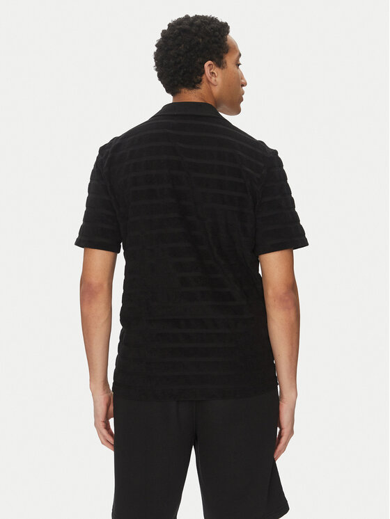 HUGO HUGO Cămașă Ellino 50539351 Negru Relaxed Fit