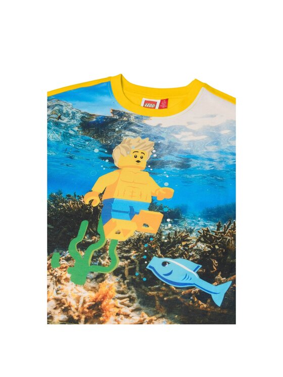 LEGO LEGO T-Shirt 11011334/207 Żółty Regular Fit