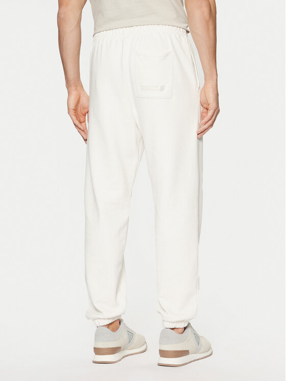 Guess Guess Pantaloni trening Z4YB00 KAIJ1 Écru Relaxed Fit
