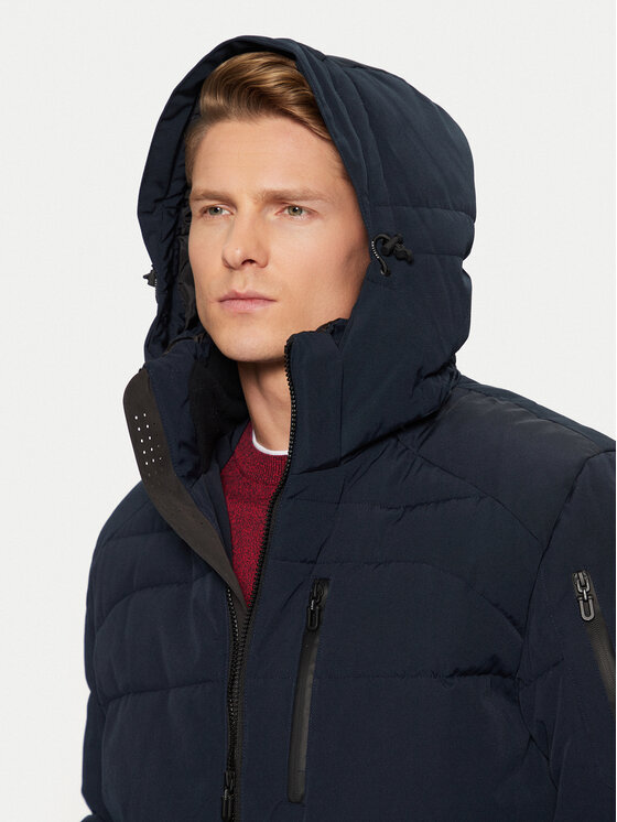 s.Oliver s.Oliver Žieminė striukė 2150475 Tamsiai mėlyna Regular Fit