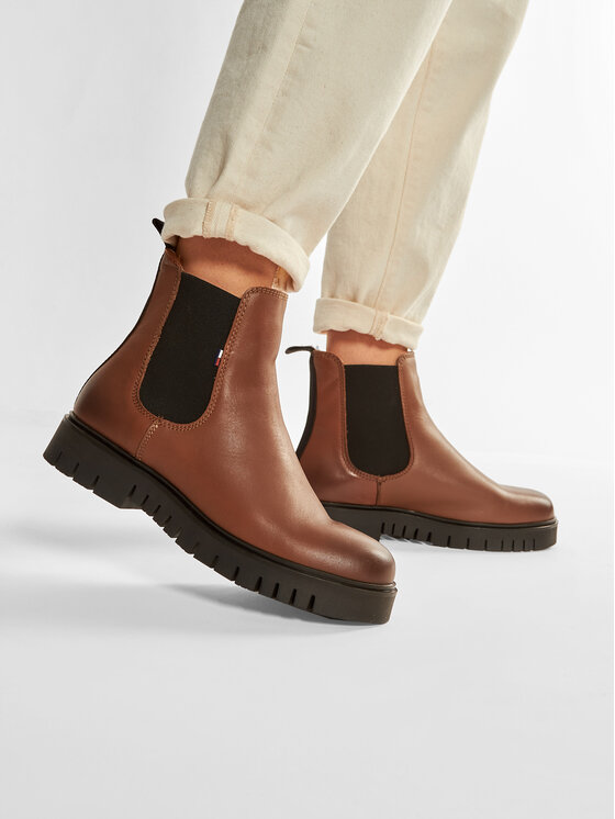 tommy hilfiger warm lined chelsea boot