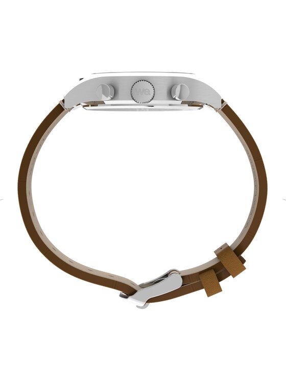 Timex Timex Zegarek TW2Y85000 Brązowy