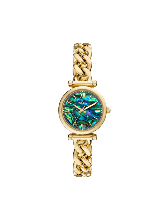 Fossil Zegarek Carlie ES5416 Złoty