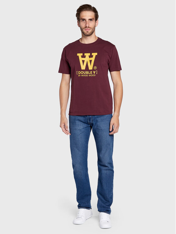 T-shirt Ace Typo 10235700-2222 Bordeaux Standard