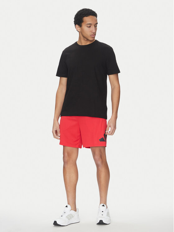 adidas adidas Sportske kratke hlače Train Essentials Logo Training JD4879 Crvena Regular Fit