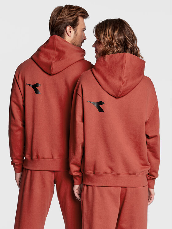 Diadora Diadora Bluza Unisex Manifesto 502.179481 Pomarańczowy Regular Fit