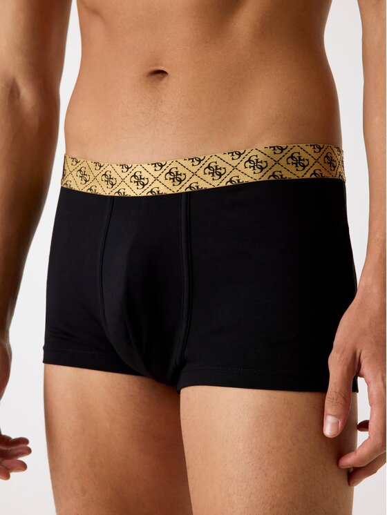 Guess Guess Комплект 3 чифта боксерки 179602 Черен