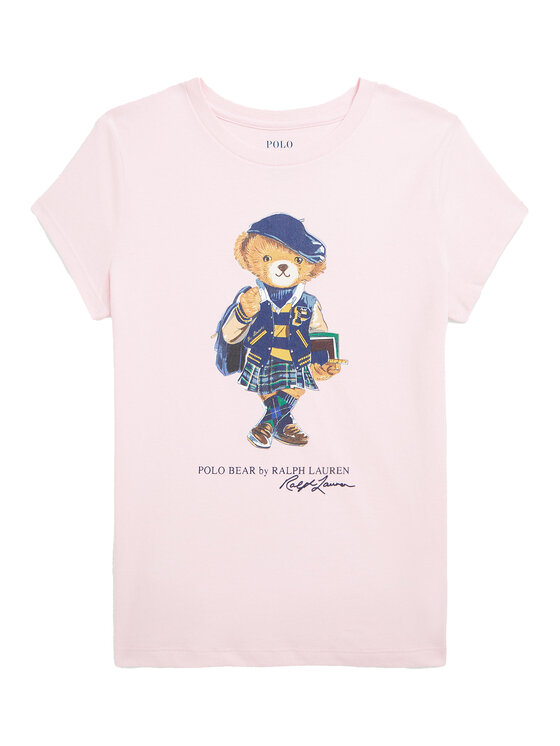 Polo Ralph Lauren T-Shirt 313961230001 Różowy Regular Fit