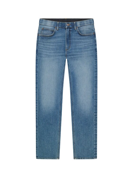 Lee Lee Jeansy RIDER Niebieski Slim Fit