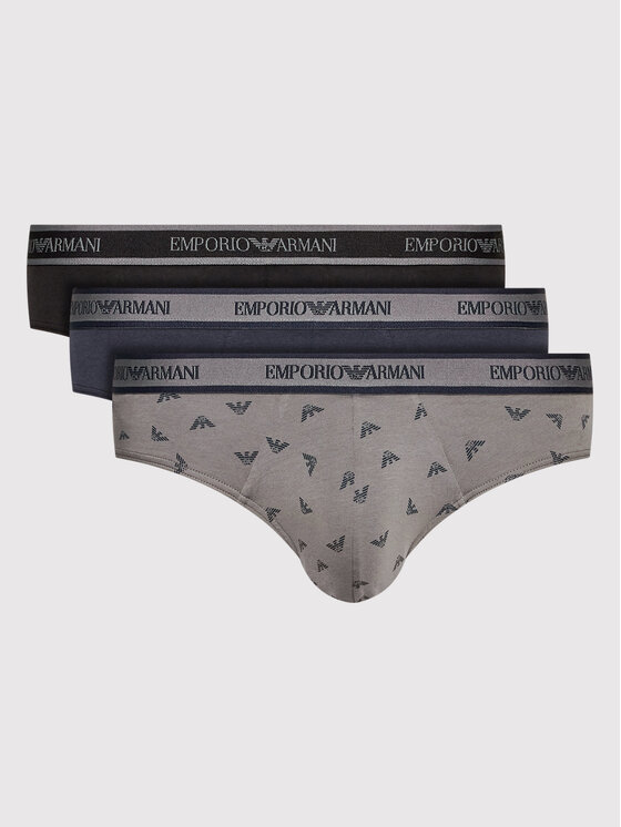 Emporio Armani Underwear Emporio Armani Underwear Komplet 3 par slipów 111734 2F717 18721 Kolorowy
