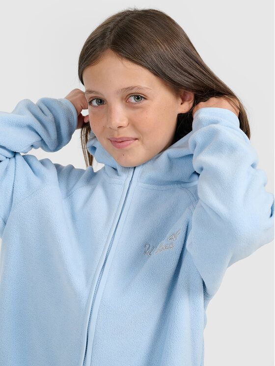 4F 4F Polar APRES SKI Niebieski Loose Fit