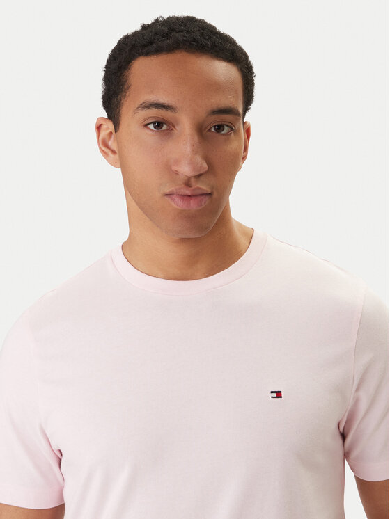 Tommy Hilfiger Tommy Hilfiger Marškinėliai Ess Seasonal MW0MW39995 Rožinė Regular Fit