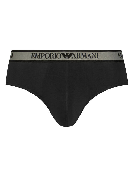 Emporio Armani Underwear Emporio Armani Underwear Комплект слипове EM000258 AF20669 MC061 Черен