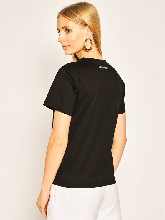 T-shirt 3H2T7I 2J95Z 0999 Nero Regular Fit