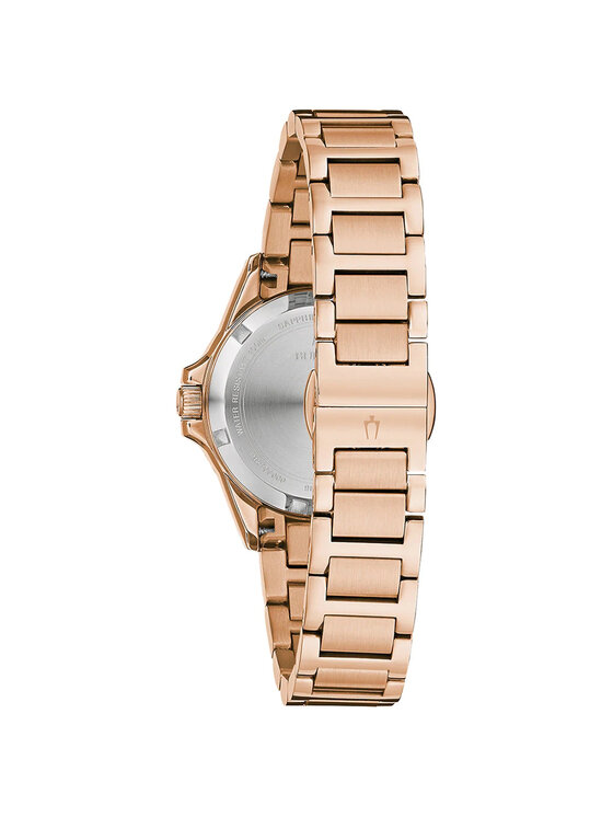 Bulova Bulova Zegarek 98R295 Różowe złoto