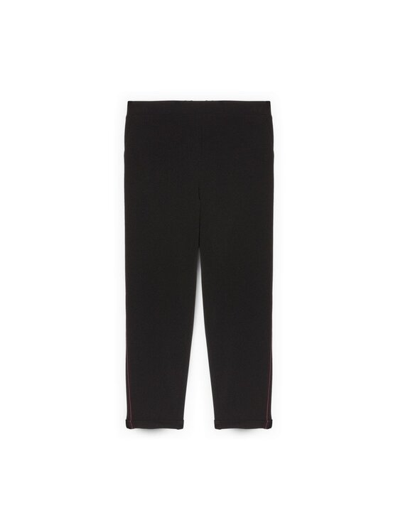 Fiorella Rubino Fiorella Rubino Spodnie materiałowe P022L002347N033 Czarny Slim Fit