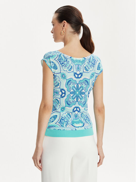 Luisa Spagnoli Luisa Spagnoli Majica Crotone 58243 Plava Regular Fit