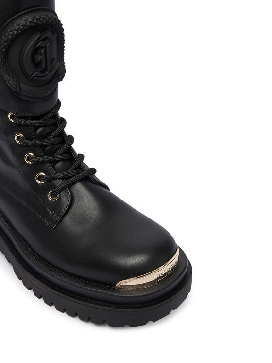 Just Cavalli Just Cavalli Schnürstiefeletten 79RA3S92 ZSD48 Schwarz