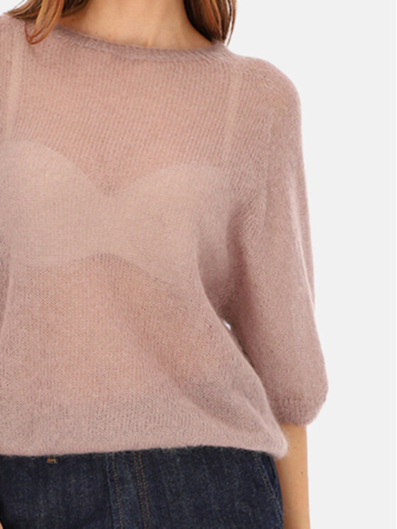 L’AF L’AF Sweter Era Beżowy Regular Fit
