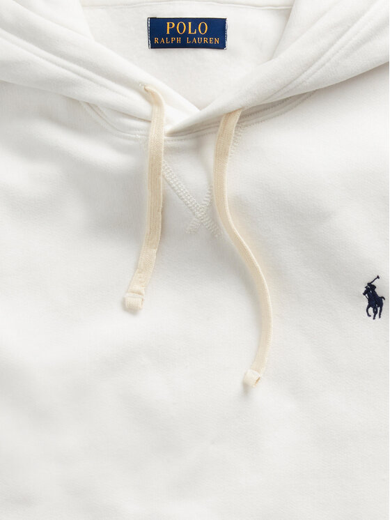 Polo Ralph Lauren Polo Ralph Lauren Bluza Fleece 710766778009 Biały Regular Fit