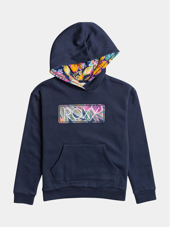 Roxy Roxy Pulóver Hypnotico Otlr ERGFT03883 Sötétkék Regular Fit