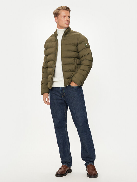 Tommy Hilfiger Tommy Hilfiger Žieminė striukė MW0MW37259 Žalia Regular Fit